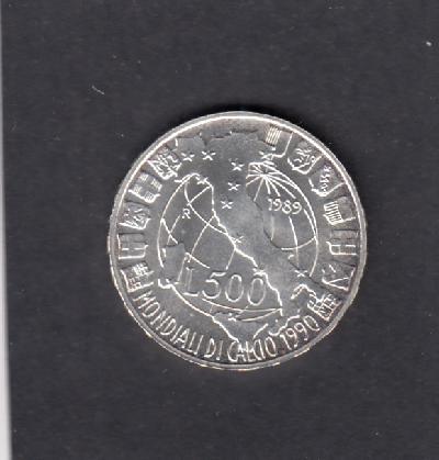 Beschrijving: 500 Lire SOCCER 90